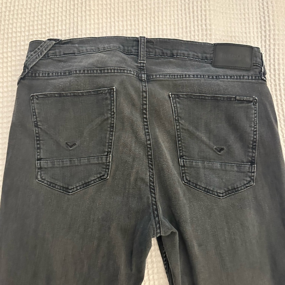 Hudson Jeans | Gray Distressed Denim | Size 36 x 30